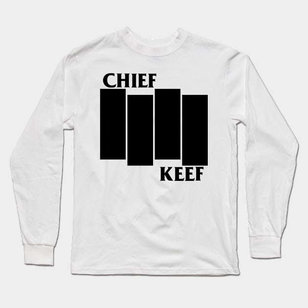 Chief Keef Long Sleeve T-Shirt by jstnbrc